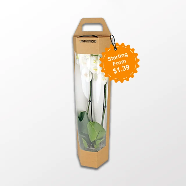 Custom Printed Flower Packaging Boxes