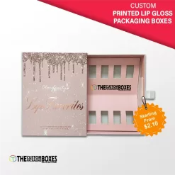 Custom Printed Lip Gloss Packaging Boxes
