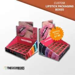 Custom Printed Lipstick Packaging Boxes
