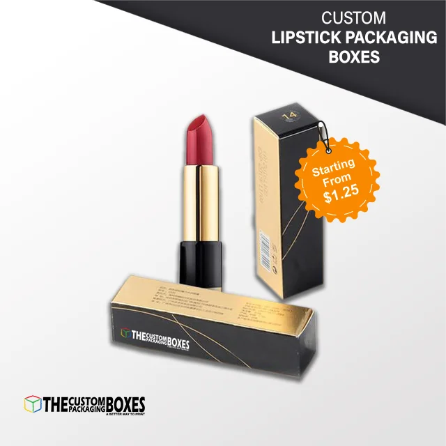 Custom Printed Lipstick Packaging Boxes Custom Printed Lipstick Packaging Boxes