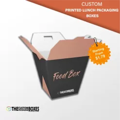 Custom Printed Lunch Packaging Boxes
