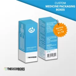 Custom Printed Medicine Packaging Boxes