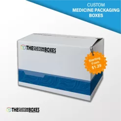 Custom Printed Medicine Packaging Boxes
