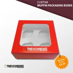 Custom Printed Muffin Packaging Boxes