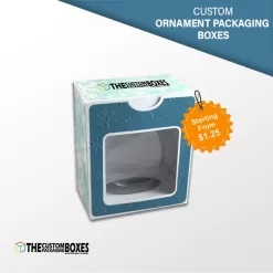Custom Printed Ornament Packaging Boxes