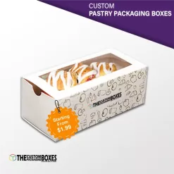 Custom Printed Pastry Packaging Boxes