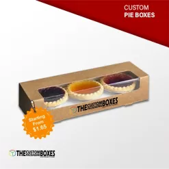 Custom Printed Pie Packaging Boxes