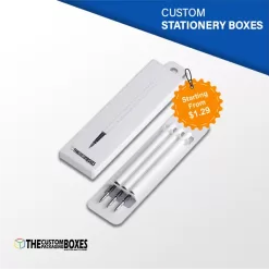 Custom Printed Stationery Packaging Boxes
