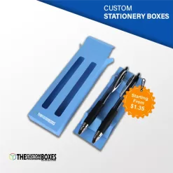 Custom Printed Stationery Packaging Boxes