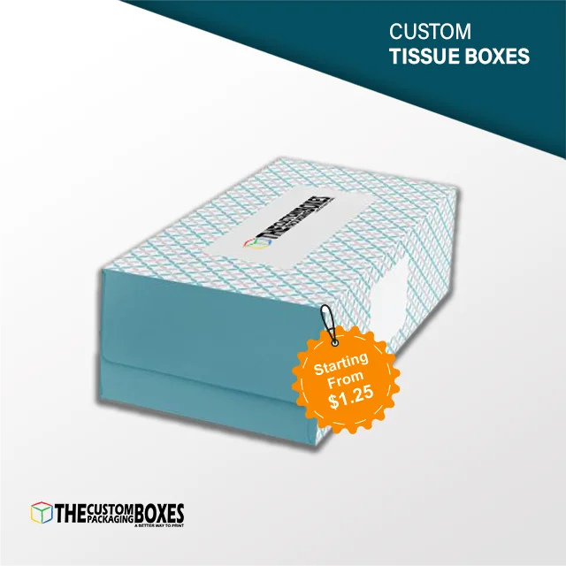 Custom Printed Tissue Packaging Boxes