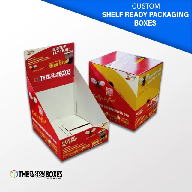 Custom shelf ready packaging boxes wholesale TCPB