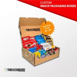 Custom Snack Packaging Boxes