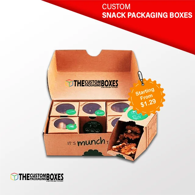 Custom Snack Packaging Boxes