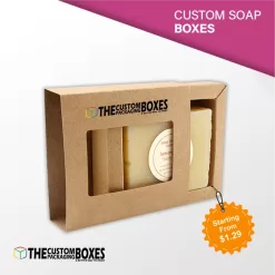 Custom Soap wraps Packaging Boxes