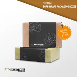 Custom Soap wraps Packaging Boxes