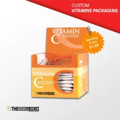Custom Vitamins Packaging Boxes