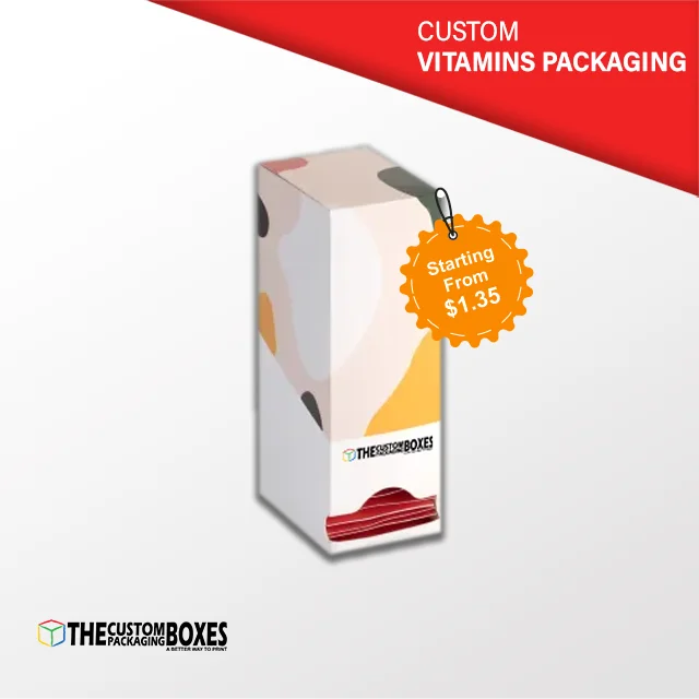 Custom Vitamins Packaging Boxes