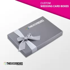 Customized Printed Wedding Card Packaging Boxes