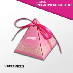 Customized Printed Pyramid Packaging Boxes