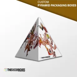 Customized Printed Pyramid Packaging Boxes