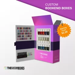 Custom Bookend Packaging Boxes
