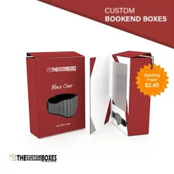 Custom Bookend Packaging Boxes