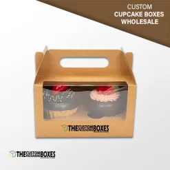 Custom Cupcake Packaging boxes wholesale