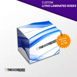 Custom Litho Laminated Packaging Boxes