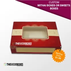 Custom Mithai Or Sweets Packaging Boxes
