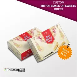 Custom Mithai Or Sweets Packaging Boxes