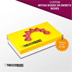 Custom Mithai Or Sweets Packaging Boxes
