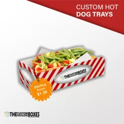 Custom Printed Hot Dog Trays