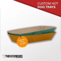 Custom Printed Hot Dog Trays