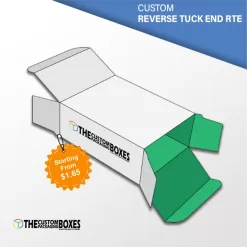 Custom Reverse Tuck End Boxes (RTE)