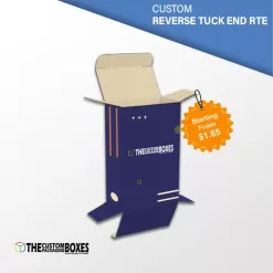 Custom Reverse Tuck End Boxes (RTE)