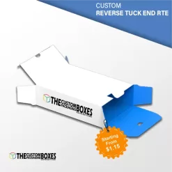 Custom Reverse Tuck End Boxes (RTE)