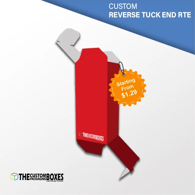 Custom Reverse Tuck End Boxes (RTE)