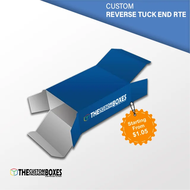 Custom Reverse Tuck End Boxes (RTE)