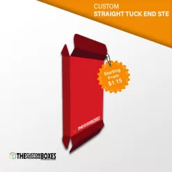 Custom Straight Tuck End Boxes (STE)