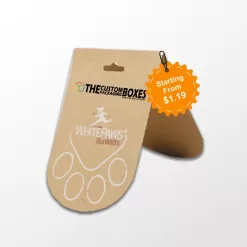 Custom printed Cardboard Header Card