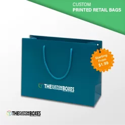 Custom printed retail bags