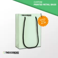 Custom printed retail bags